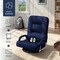 Best Choice Products 360-Degree Swivel Gaming Floor Chair w/ Armrest Handles, Foldable Adjustable Back